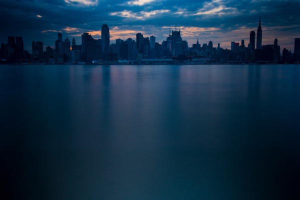 New York City Skyline at Sunrise