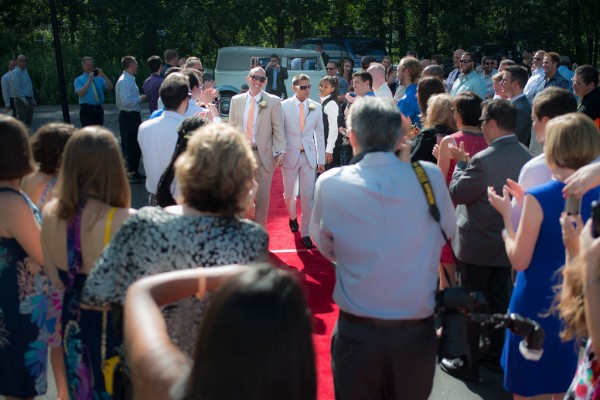 Entering on the Red Carpet